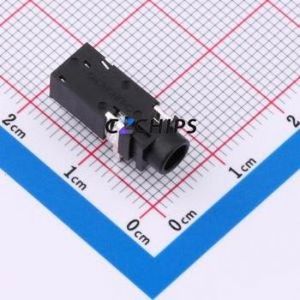 PJ-304L-02-EP Audio Connector (Headphone) Through hole Component (THT) Connector 300mA 30V Phosphor Copper Silver - Product Image 1