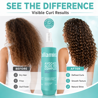 Pallamina Kit Professionnel Soin Boucles Vente en Gros Salon OEM ODM Marque Privée Shampoing Définition Boucles Après-shampoing Masque Huile