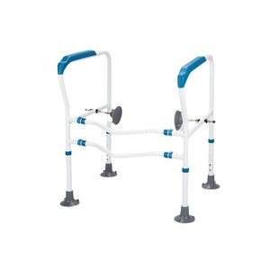 Toilet <b>Grab</b> <b>Bars</b> For Elderly Wall Mounted 136kg Load Capacity Suction Cup Minimalist Design For Nursing Homes - Product Image 3