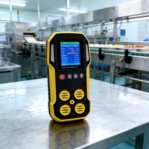 Patlamaya Dayanıklı El Tipi Çift Gaz Algılama Cihazı Su Geçirmez Toz Geçirmez Uzun Ömürlü Algılama Alarmı Tes Gaz Kaçağı Dedektörü - Product Image 3