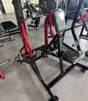 Máquina de Gimnasio de Alta Calidad con Carga de Discos para Ejercicios de Remo Sentado y Elevación Lateral