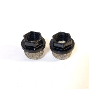 60 /80 Mesh SS 304 Filter Cat Semprot Aksesoris Mesin Filter Pompa Layar Filter Hisap Silinder Jet Airless Tekanan Tinggi - Product Image 1