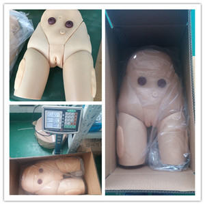 BIX-H70/3 chất lượng cao Kích thước cuộc sống Mô hình giải phẫu khoa học y tế nữ niệu đạo bàng quang giả lập ống thông Enema - Product Image 6