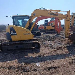 รถขุดตีนตะขาบ KOMATSU PC 78 มือสอง ของแท้ พร้อมเครื่องยนต์ ปั๊ม และลูกปืนประสิทธิภาพสูง สภาพดี - Product Image 2