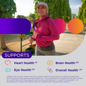 เซ็นทรัม ซิลเวอร์ วิตามินรวมสำหรับผู้หญิงอายุ 50 ปีขึ้นไป วิตามินดี3 วิตามินบี ช่วยบำรุงความจำและการนอนหลับ 200 เม็ด - Product Image 3