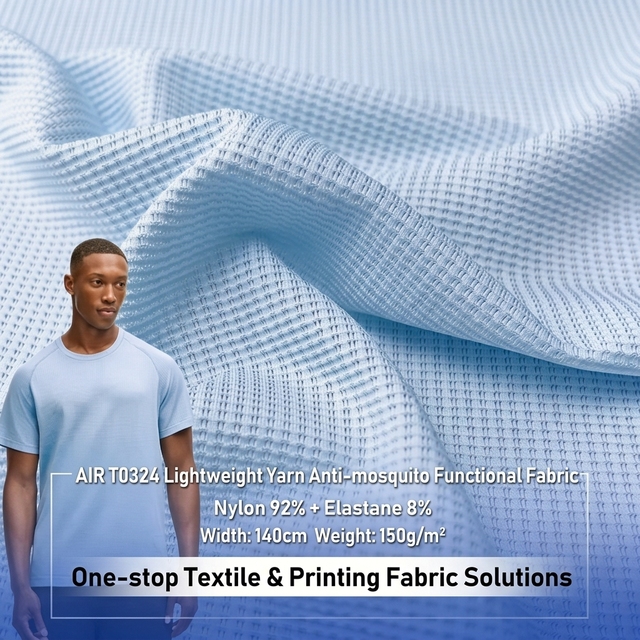 Polyester-spandex Brocade Fabric Knitted Lightweight UV-Protective Cool-to-the-Touch Sportswear Outdoor Polo Shirts Modern
