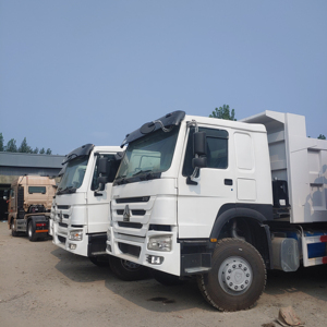 รถดัมพ์ HOWO 6x4 ใหม่ 351-450 แรงม้า ยูโร 3 เครื่องยนต์ Weichai เกียร์ FAST ความจุ 31-40 ตัน สำหรับงานก่อสร้างถนนและงานดิน - Product Image 1