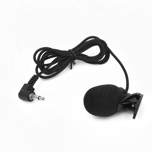 2m Mini Lavalier ve áo Tie Clip-on 3.5mm jack ngưng cổ áo Micro vành đai gói mic Hệ thống loa hướng dẫn du lịch - Product Image 2