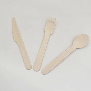 Direkt vom Hersteller: Einweg-Holzlöffel 160mm Modernes Besteck 10000 Stück/Box Biologisch Abbaubar für Partys - Product Image 4