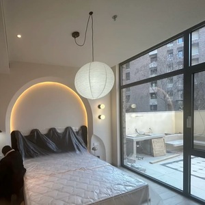 Nordic Japanese Wabi-Sabi <strong>Paper</strong> Lantern Spherical Pendant <strong>Light</strong> Creative <strong>Shade</strong> for Restaurant - Product Image 4