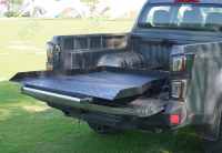 Solution optimale Nouveau tiroir de camion en aluminium intégré Magic Box Tiroir de benne de camionnette 4x4 Accessoires tout-terrain Rangement de cargaison