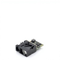 Modul Laser Hijau Industri Luar Ruangan LLDLG-T 20m Sensor Jarak Laser Presisi Tinggi 1mm USB ke RS485