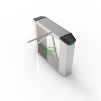 Módulo de Reconocimiento Personalizado, Torniquete Trípode Moderno para Control de Acceso en Exteriores, Tipo Puente, para Entrada/Salida de Estaciones