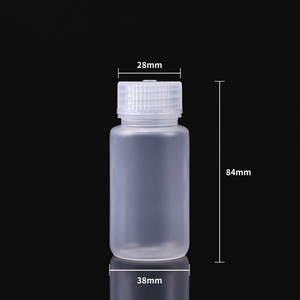 LIQUAN Flacon de réactif de laboratoire de chimie autoclavable PE PP PETG rond carré - Product Image 3