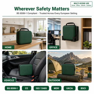 Botiquín de Primeros Auxilios Portátil, Impermeable, <span class=keywords><strong>para</strong></span> Viajes, con Certificación CE, Desinfección UV, Clase I Médica, BS 8599, Carcasa Rígida de EVA, <span class=keywords><strong>para</strong></span> Auto y Exteriores - Product Image 6