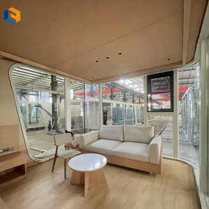 Capsule spatiale en verre isolé à double couche personnalisable, adaptée à une utilisation <span class=keywords><strong>dans</strong></span> les campings, les résidences privées et les hôtels - Product Image 4