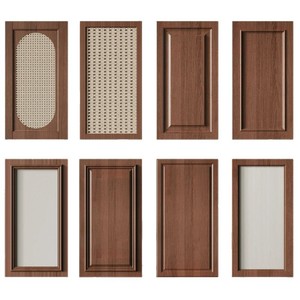 Mueble <span class=keywords><strong>de</strong></span> Cocina Estilo Francés, Grado E1, Tablero <span class=keywords><strong>de</strong></span> Partículas, Lujo Ligero, <span class=keywords><strong>Blanco</strong></span> Perla, Estilo Crema, Puerta Integrada con Vidrio - Product Image 5