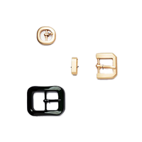Breloques pour chaussures personnalisées, petites décorations pour chaussures, boucles en métal doré multicolores pour chaussures de femmes, accessoires de quincaillerie haut de gamme