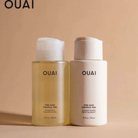 OUAI American Non Wash, Champú y Acondicionador Sin Enjuague, Nutritivo, Reparador y Ecológico, 300ml