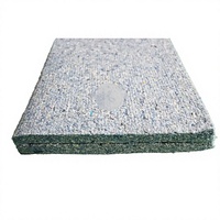 Tissu en microfibre insonorisant et isolant thermique, feutre de coton recyclé pour voitures