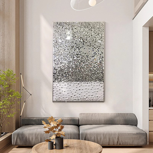 Peinture murale contemporaine moderne en acrylique transparent sculpté sur mesure, style nature morte 3D, œuvre d'art pour hôtel, vente en gros - Product Image 3