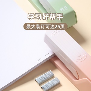 เครื่องเย็บกระดาษแบบหมุนได้ 360 องศา ขนาด 12 เข็ม เย็บได้ 25 แผ่น รุ่น ABS916KV เครื่องเย็บกระดาษขนาดกลางสำหรับสำนักงาน ทำจากพลาสติก - Product Image 2