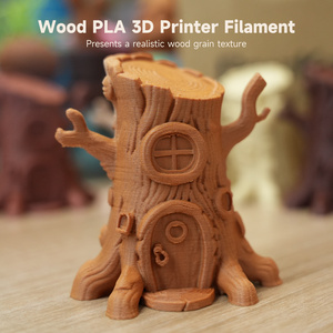 Fil PLA Gratkit Teak 1,75 mm 1 kg pour impression 3D 220°C, impression facile, sans enchevêtrement, scellé sous vide, texture bois véritable, lignes sans démarcation, ODM gratuit - Product Image 2