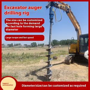 Macchina Idraulica per Palificazione a Spirale Lunga, Impianto di Perforazione Rotante Multifunzionale con Motore <span class=keywords><strong>Diesel</strong></span>, Battipalo per Costruzioni - Product Image 2