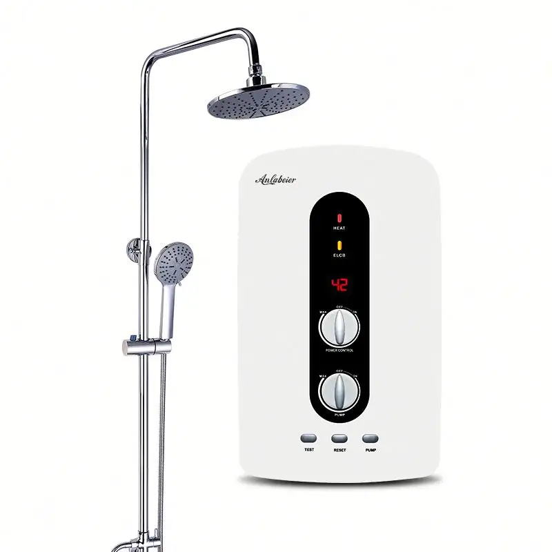 Instant electric heater geyser chauffe-eaux instantanes sans reservoirs With pump water heater electric