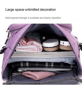 Nueva <span class=keywords><strong>mochila</strong></span> grande de nailon impermeable Unisex, equipaje de <span class=keywords><strong>cabina</strong></span> de moda para hombres y mujeres para senderismo, gimnasio, viaje, plegable, estilo de 50 bolsas - Product Image 4