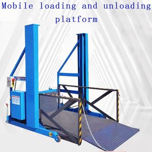 Dikey mobil hidrolik elektrikli kaldırma platformu, satılık çalışma platformu asansörler, hidrolik asansör ağırlığı küçük kaldırma platformu - Product Image 2