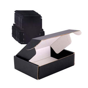 Nhà máy tùy chỉnh kích thước Logo bán buôn in trắng nhỏ gửi thư vận chuyển giấy các tông Hộp bao bì sóng - Product Image 6