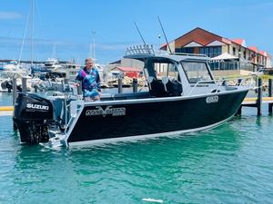 25FT 7,5m Geschweißtes Aluminium-Fischerboot mit Tiefer V-Rumpf und Mittelkabine zum Verkauf in Australien - Product Image 2