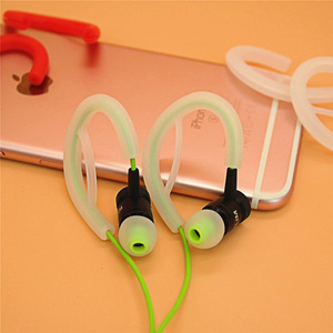 Silicone Ear Hooks For 1.5mm-2.0mm Round Cables <b>Earphone</b> Accessories Sports Headphones Fit With Wired <b>Earphones</b> - Product Image 4