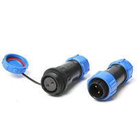 Connecteur en plastique étanche IP68 WZUMER équivalent aux connecteurs SP17 SP21 2 3 4 5 7 9 12 broches Connecteurs SP