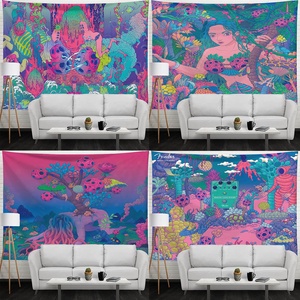 Tinh Tế Độc Đáo Thú Vị Trừu Tượng Lạ Anime Sinh Vật Loạt Áp phích Chăn Tấm Thảm Quà Tặng Cho Phụ Nữ Người Đàn Ông Bạn Bè Trẻ Em - Product Image 3