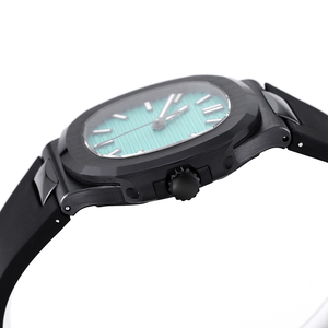 Montre automatique de luxe légère Patek Philippe 2026 avec bracelet en cuir, cadran en verre saphir, haute qualité, pour affaires - Product Image 6