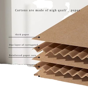 Có thể tái chế mạnh mẽ sóng thùng carton OFF-The-SHELF di động vận chuyển hộp với tái chế vật liệu cho thư giao hàng - Product Image 4