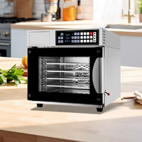 Nouveau Four Électrique Multifonctionnel Grande Capacité 60 L pour Poulet, Vapeur, Cuisson, Pizza, Pain, Gâteaux – Tout-en-un