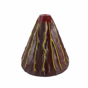 Modelo de Volcán en Sección Transversal 3D, Modelo de Plástico de Estructura Geológica para <span class=keywords><strong>la</strong></span> Enseñanza de Geografía y Ciencias del <span class=keywords><strong>Tierra</strong></span> - Product Image 1