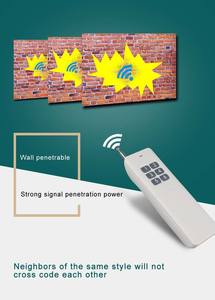 433mhz ac 220v 8ch z-גל אלחוטי ערכת הפעלה מרחוק מתג הפעלה מתג אור אלחוטי - Product Image 5