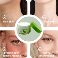 Crème hydratante pour le visage au thé vert biologique, soin de la peau en marque privée, pour tous types de peau, réglementation européenne EC 1223/2009
