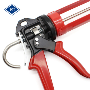 Colla adesiva <span class=keywords><strong>professionale</strong></span> sigillante siliconico <span class=keywords><strong>pistola</strong></span> per calafataggio manuale con manico in acciaio per sigillante e adesivo da costruzione - Product Image 2
