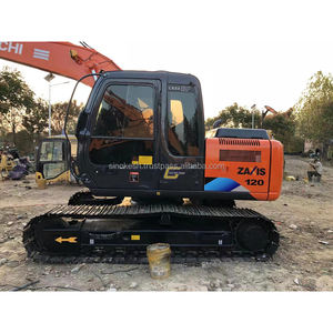 HITACHI ZX120ตีนตะขาบไฮดรอลิค12ตัน HITACHI zaxis 120รุ่นมือสองรถขุดสินค้าญี่ปุ่นของแท้ - Product Image 1