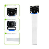 Sensor CMOS de Imagen Térmica para Exteriores IMX219 de 24 Pines, Módulo de Cámara IP para Raspberry Pi MIPi HD 1080p con Tarjeta SIM y Almacenamiento en la Nube para Laptop