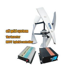 Fábrica de China 500w 1000w 3000w 50000w 10kw Vertical generador de turbina de viento VAWT - Product Image 5