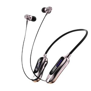 Nuevos Auriculares Deportivos con Pantalla LED Digital, Carga Rápida Tipo-C, Magnéticos, Inalámbricos, con Cancelación de Ruido Activa (ANC) para Juegos, Resistentes al Agua IPX-4 5.4 - Product Image 2