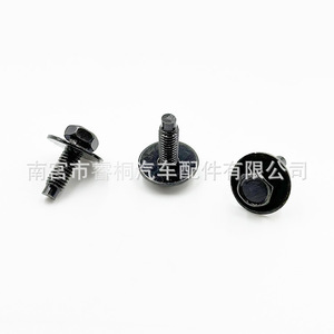 Vis de carrosserie Shuangxuan M6 M6*8 en acier pour protection du capot et du châssis du moteur de voiture - Product Image 1