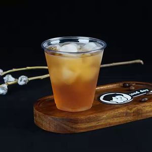 Nouveauté : Gobelets en plastique transparents personnalisés, durables, imprimés, en PET 93/98 mm, jetables, écologiques, pour boissons (12 oz-24 oz) - Product Image 3