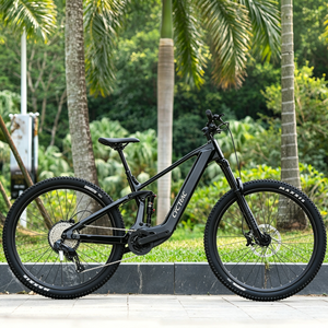Vélo électrique de ville 48V <span class=keywords><strong>500W</strong></span> Bafang Mid Drive M430, suspension intégrale Enduro EMTB, transmission sans fil, RockShox Dropper, 29 pouces. - Product Image 2